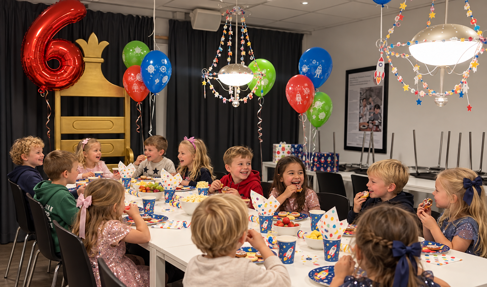 Barnkalas på 2047 Science Center
