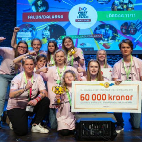 Team._.hug och Aspeboda Science Club till skandinavisk final i FIRST LEGO League